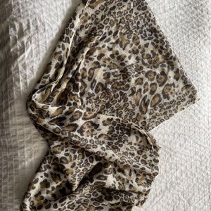 Leopard Print Scarf